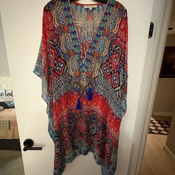 Colorful Bohemian caftan - Picture 2 of 6